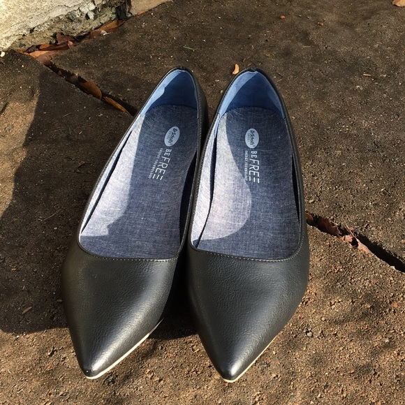 Dr. Scholl's Shoes - Dr. Scholl’s Black Flats